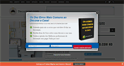 Desktop Screenshot of decoracao.com